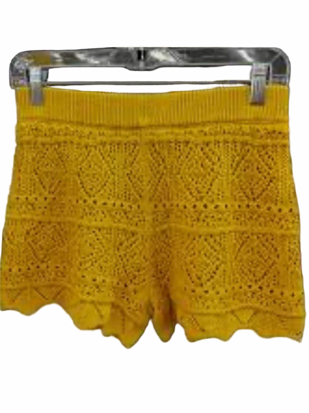 A New Day Women's Geometric Crochet Shorts | EUC | Sz S - Picture 2 of 6